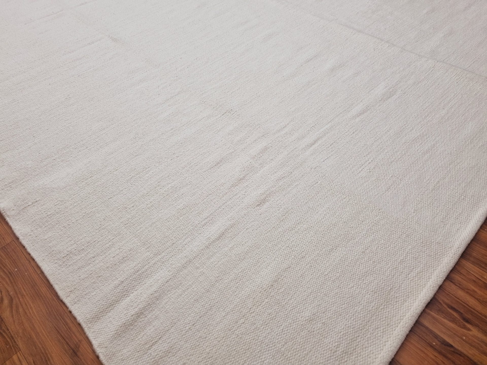 Handwoven Wool Rugs, Eco Friendly Bohemian Rug, White Rug, Large Area Rug for Living Room - Image 6