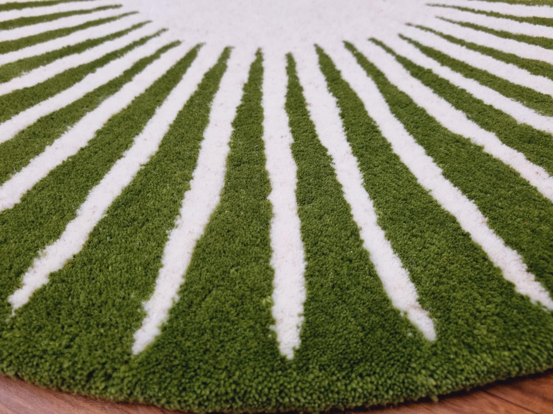 Hand Tufted Round Wool Rug, Large Area Rug for Living Room, Custom Rug, Bedroom Rug, Bathroom Rug, Pet Friendly Rug, Handmade Wool Rug 10x10 Feet - Image 5