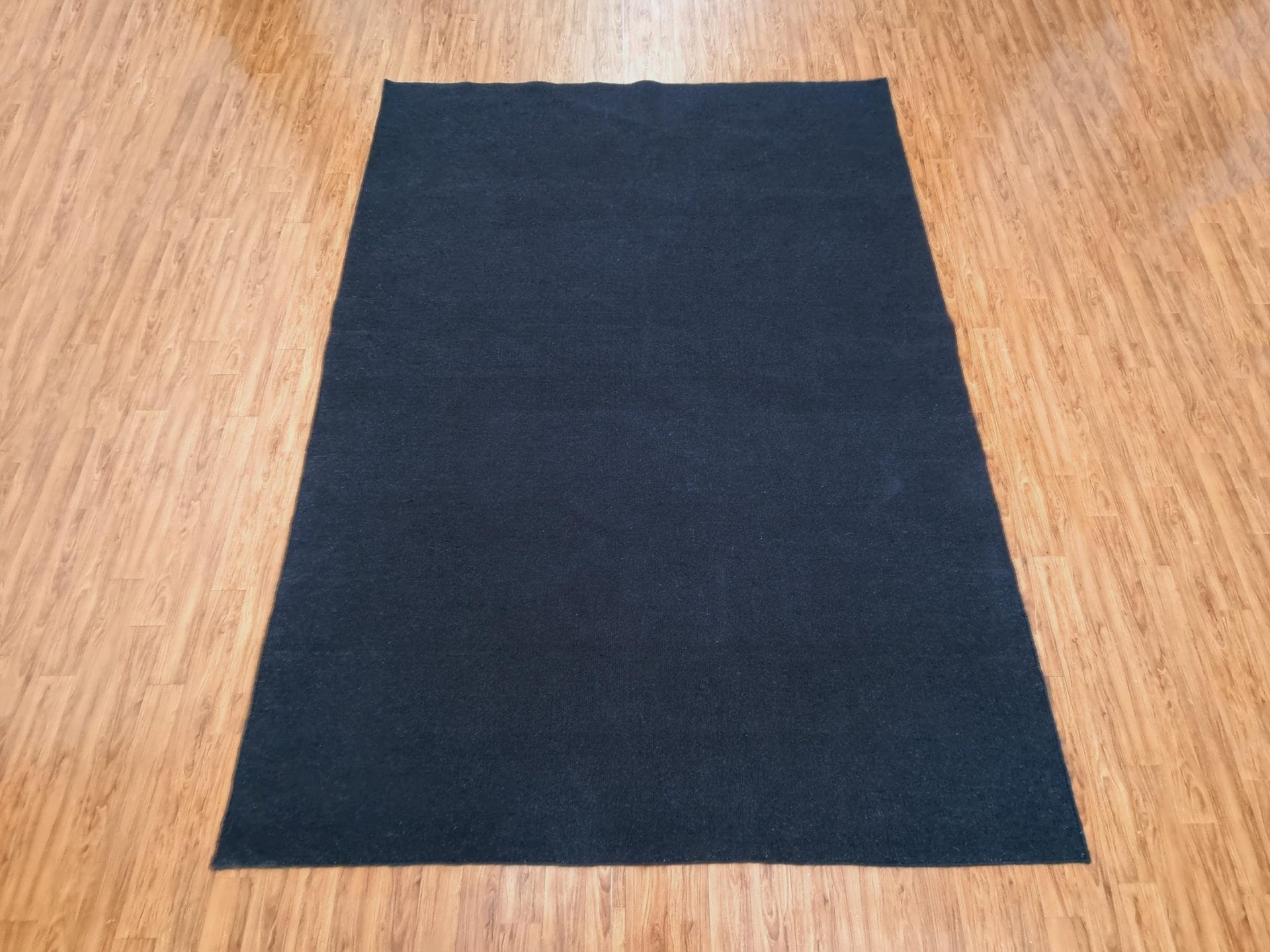 Handwoven Wool Rugs, Eco Friendly Bohemian Rug, Navajo Black Rug, Large Area Rug for Living Room 6x9 Feet - Image 3