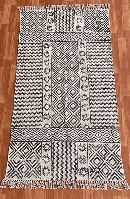 Handmade Printed Rug